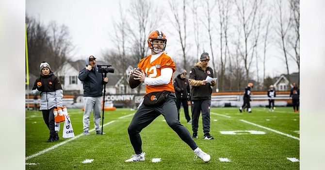 Jeff Driskel, the first QB to start a game for both teams in the Battle of Ohio with the Bengals, can make history as the fifth quarterback to start -- and win -- a game for the Browns this season. (Cleveland Browns)