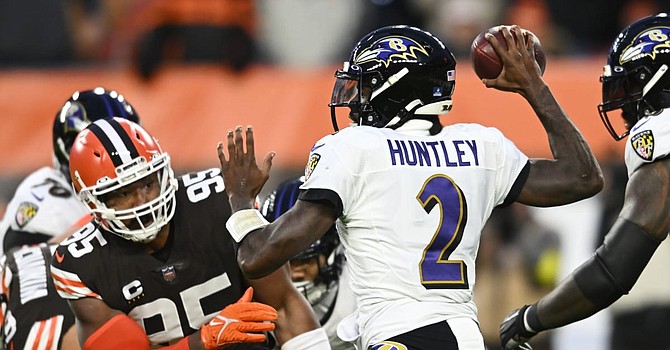 The Browns saw former Ravens QB Tyler Huntley as a cheap insurance policy in case Deshaun Watson has trouble recovering from 2023 shoulder surgery -- or suffers another injury in 2024.