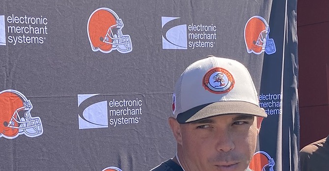 Browns special teams coordinator Bubba Ventrone sees the new hybrid kickoff format as almost an offensive play from scrimmage. He has employed coaching consultant Mike Vrabel to devise schemes that will forever alter the NFL kickoff play. (TheLandOnDemand)