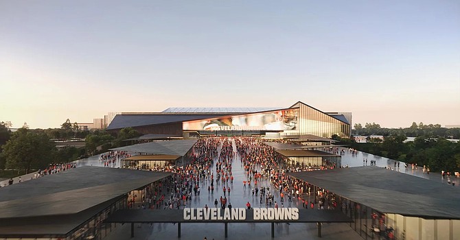 The Haslams' have retained the same architecture firm that designed NFL palaces SoFi Stadium, U.S. Bank Stadium and Lucas Oil Stadium. (Cleveland Browns)