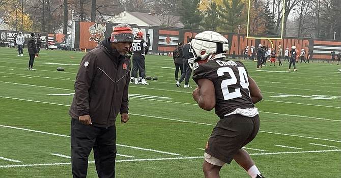 Nick Chubb has had a four-game jumpstart to be at his best for his first game against the Steelers since his brutal knee injury in September of 2023. (TheLandOnDemand)