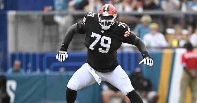 If Dawand Jones can stay healthy -- a real big IF for a real big guy -- he probably would be the Browns' starting left tackle heading into 2025.