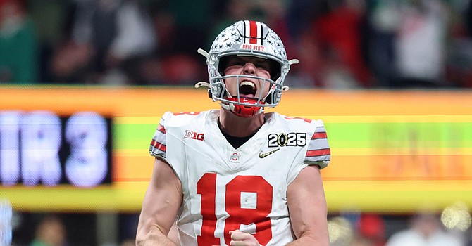 Will Howard's championship run can only improve his draft status. The OSU quarterback will be one of possibly 16 Buckeyes taken in the 2025 NFL draft.