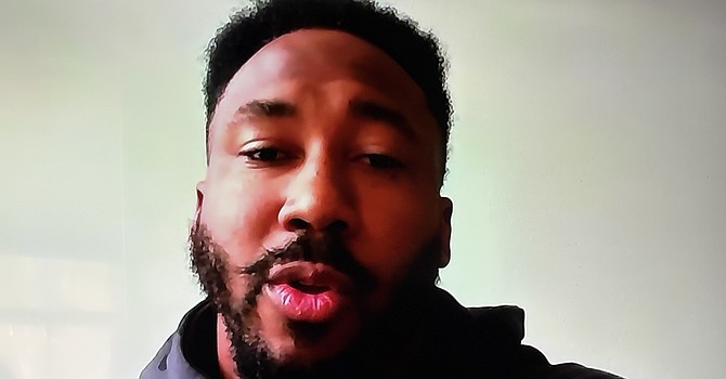 Myles Garrett took his 'please trade me' campaign to the ESPN Super Bowl pre-game show. (TheLandOnDemand)