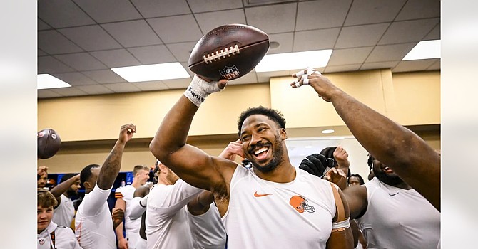 If they intend to comply with Myles Garrett's trade request, maybe the Browns should hold a public auction to increase the bidding.