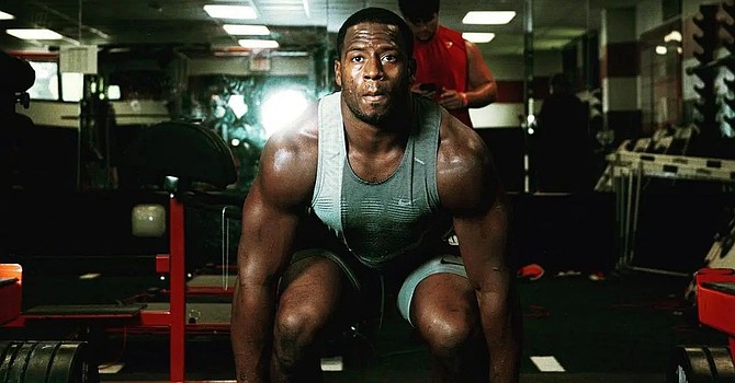 Nick Chubb's workout videos show his determination to play again. But where is uncertain.