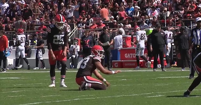 Kicker Andre Szmyt may receive another chance after missing a PAT and a field goal in a 17-16 loss to the Bengals.