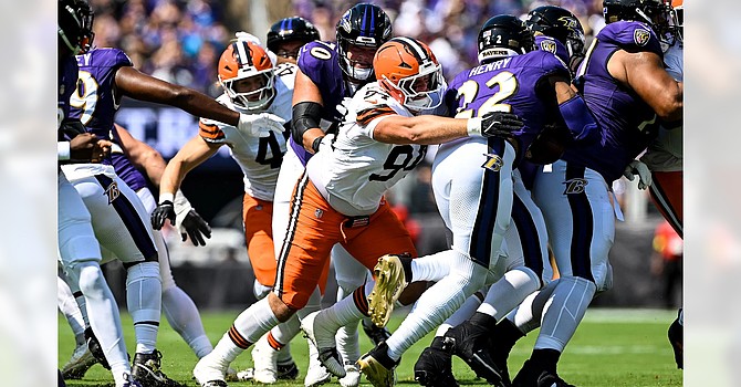 For the second game in a row, the Browns' defense played good enough to win. (Cleveland Browns)