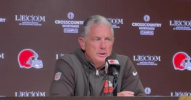 Browns defensive coordinator might be using a comment from Lions offensive coordinator John Morton to inspire his defense in Detroit. (Cleveland Browns)
