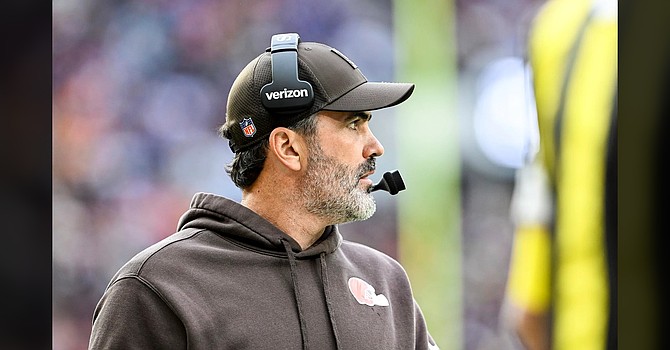 The game seemed to move too fast for Kevin Stefanski to make the best game management decisions at the end in London. (Cleveland Browns)