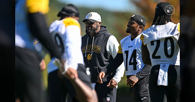 Steelers coach Mike Tomlin is 14-1 against rookie quarterbacks in Pittsburgh in his career. (Pittsburgh Steelers)
