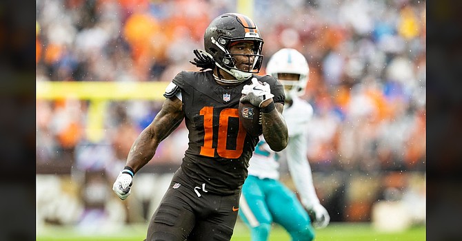 In his last appearance at home, Quinshon Judkins ran for three TDs. The Browns need an encore performance to have a chance against the Ravens. (Cleveland Browns)
