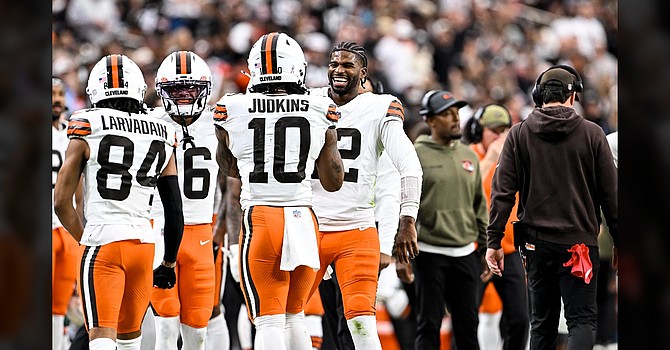 The Browns' rookies put on quite a show in Las Vegas. (Cleveland Browns)