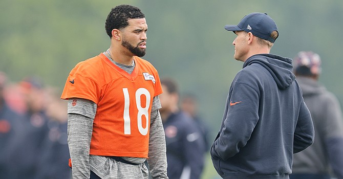 The Chicago Bears lured Ben Johnson from the Lions to develop Caleb Williams into their franchise quarterback. Through 13 games, the results are promising.