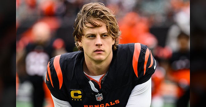 Joe Burrow has been sacked 12 times by Myles Garrett. No. 13 on Sunday would give Garrett the single-season sack record. (Cincinnati Bengals)