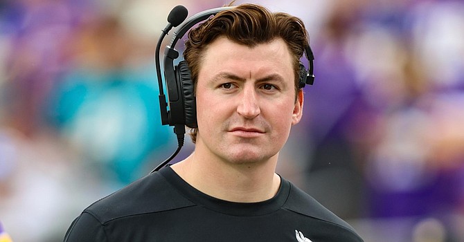 Grant Udisnki turned 30 on Monday, the day the Browns requested permission to interview him for their head coach job. He just completed his first season as offensive coordinator of the Jacksonville Jaguars.