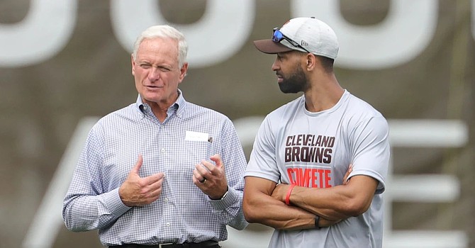 The Browns' coaching search is in its second week with no end in sight.