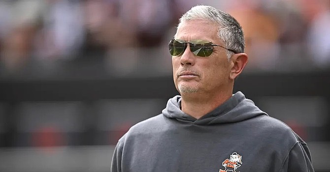 Jim Schwartz was always considered a fallback option in the Browns' head coaching search. The Browns may be close to exercising that option after two twists in their search that occurred on Monday. (Cleveland Browns)