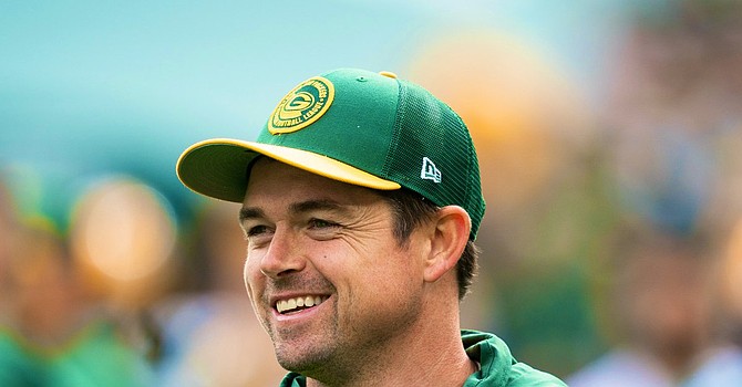 New Browns special teams coordinator Byron Storer quickly moved into coaching when his playing career as a fullback ended prematurely with a knee injury in 2008. He was assistant special teams coach with the Packers the last three years.