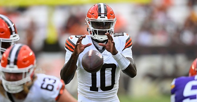 Tyler Huntley has been in the last two Browns training camps. Now with Todd Monken as head coach, his value was never greater than this year.