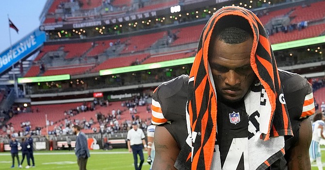 Deshaun Watson might wind up as the Browns' starting quarterback in 2026. But the roster hole created by the trade for him is far from being filled.