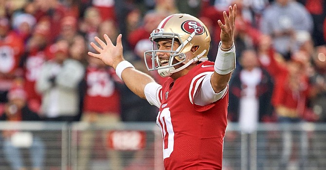 Jimmy G has recovered from last years ACL injury with a 4-0 start to the 2019 season.