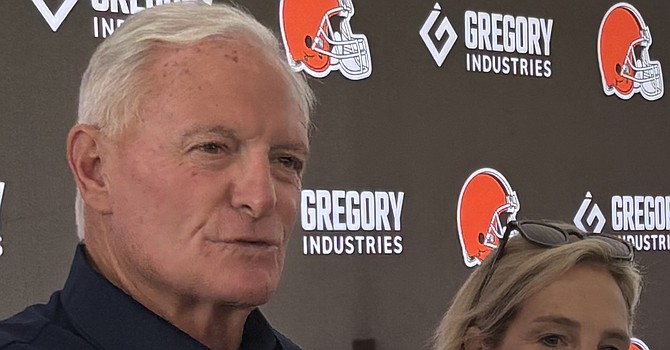 Jimmy and Dee Haslam are 99.9% confident that the Brook Park stadium and mixed-use project will happen. They envision a groundbreaking in February. (TheLandOnDemand)